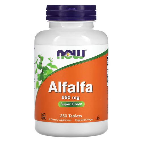 L'alfalfa Luzerne, 650 mg, البرسيم الحجازي ، 650 ملغ ، [يحتوي على العديد من الفيتامينات] 250 حبة