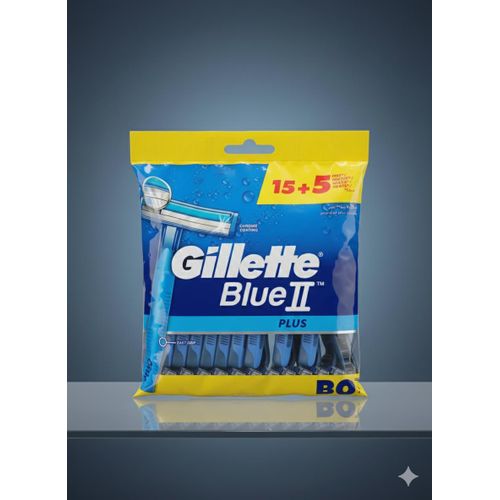 Sachet de 20 Rasoir blue 2 plus