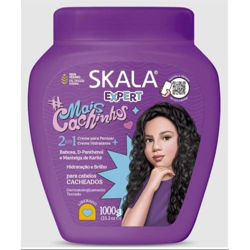 Crème de Traitement 2en1 plus de boucles Enfants,1000 g