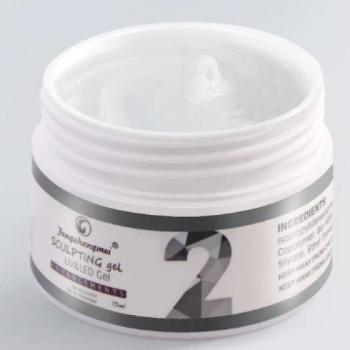 gel UV constructeur pour extension d'ongles, 15 g #02