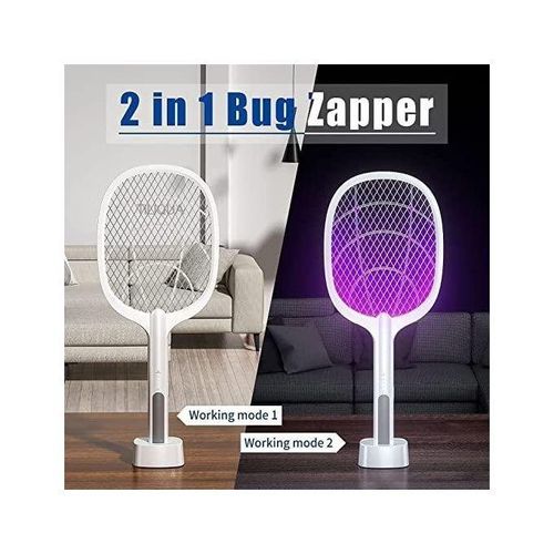 Batte Électronique Anti-Moustiques avec Éclairage UV : La Solution Saine pour des Nuits Sereines