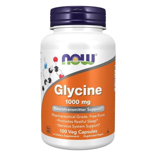 Glycine 1000 mg 100 Caps - Soutien Peau, Articulations & Récupération Musculaire