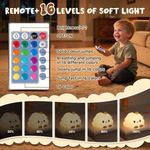 Veilleuse douce et apaisante pour des nuits sereines