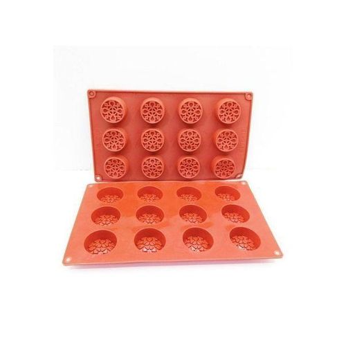 Moule rond en silicone pour tarte, dessert, mousse, gâteau