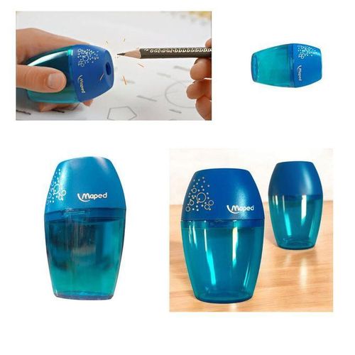 Maped Shaker : le taille-crayon avec réservoir pour un travail propre