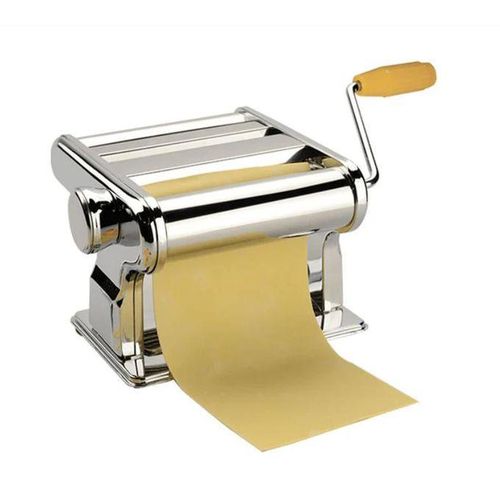 Lamacom Machine à Pâtes Manuelle Pâtisserie – Modèle MP1772 – Rouleau et Coupe Pâtes Maison