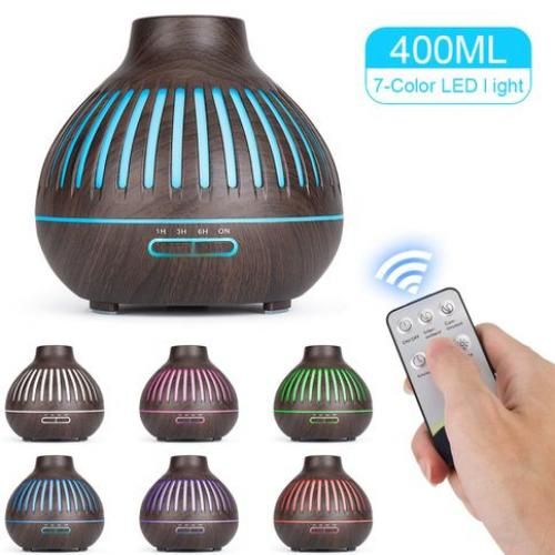 Ultrasonic Air Humidificateur huile Essential Oil Dark Wood