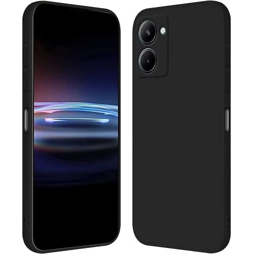 Coque silicone pour Realme C33 Noir
