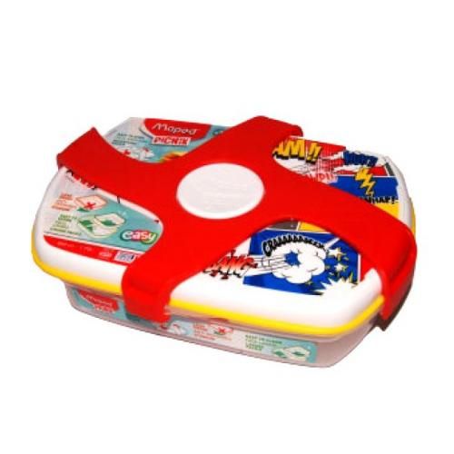 BOITE À REPAS LUNCHE BOX ROUGE