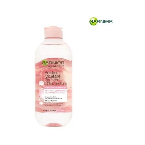 Solution Micellaire à l'Eau de Rose Skinactive GARNIER - 400 ml