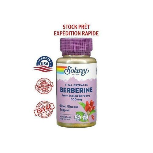 Berberine - 500 500 mg - 60 60 VegCaps