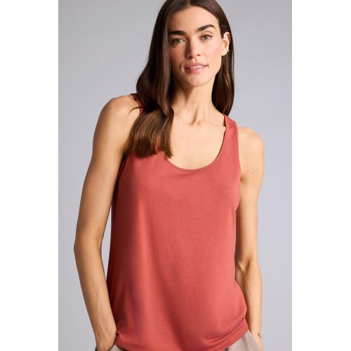Débardeur Coupe régulière Femme Bordeaux clair
