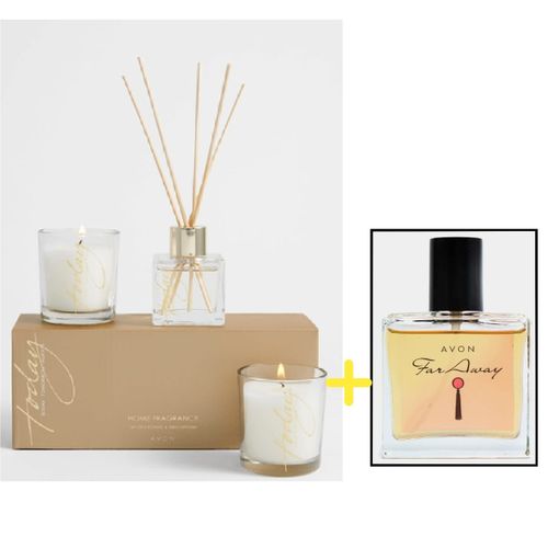 Coffret cadeau TTA Today Home Fragrance 3 PES + Far Away 30 ml