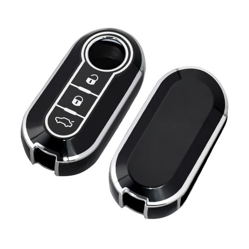 Étui de clé de voiture intelligent, coque de protection pour FIAT 500 Ducato Panda Punto 500L Lancia Musa pour Citroen Jumper pour Peugeot Boxer, accessoires