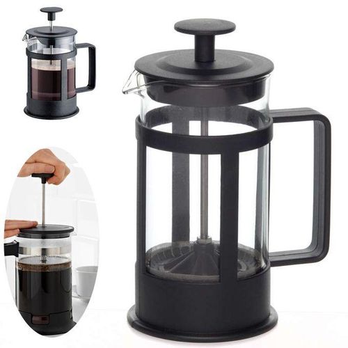 Glass cafetière, Tasse en verre avec Filtre pour préparer la mousse du café, le cupposhino & Thé, 300 ml