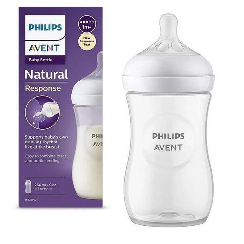 Biberon Natural Response 260ml 1 1 1 1 mois Plus