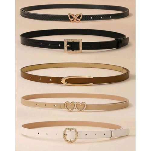 Pack de 5 Ceinture pour femme