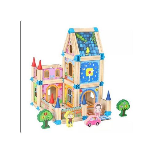 Blocs de construction (128Pc) - Cadeau d anniversaire petit architecte