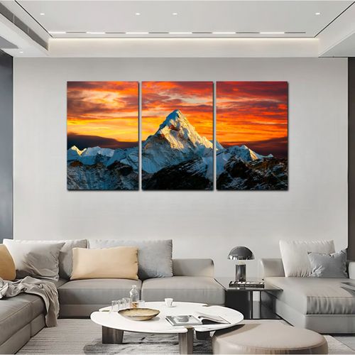 Tableau Dcoratif Montagne - Multicolor
