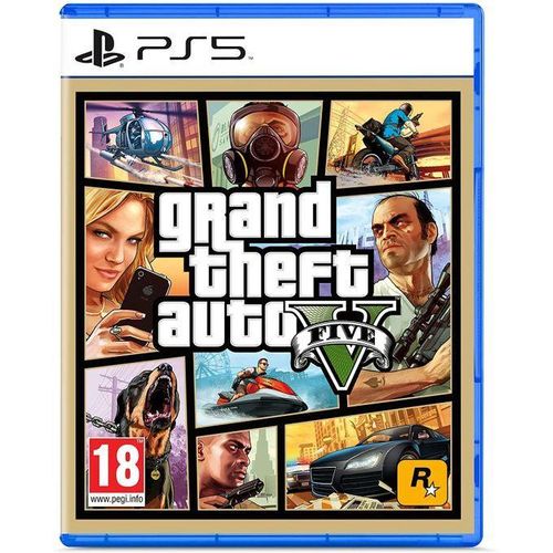 Jeu GTA 5 PS5 (CD) - Grand Theft Auto V