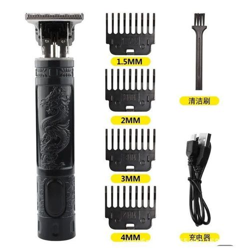 Tondeuse électrique sans fil traçage 0mm professionnel cheveux barbe