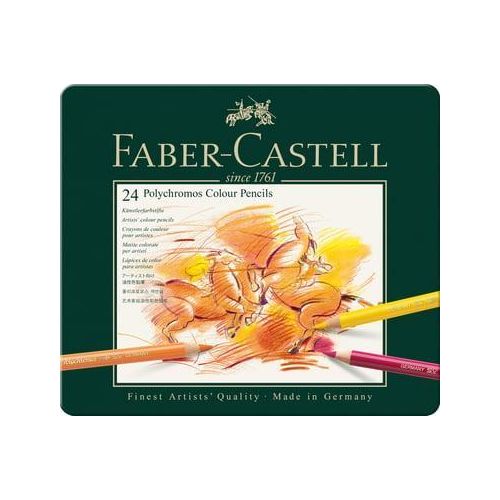 Boite 24 crayons de couleur Polychromos