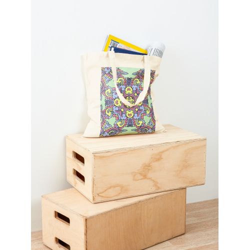 حقيبة كلاسيكية للسجادة الشبكية المغربية