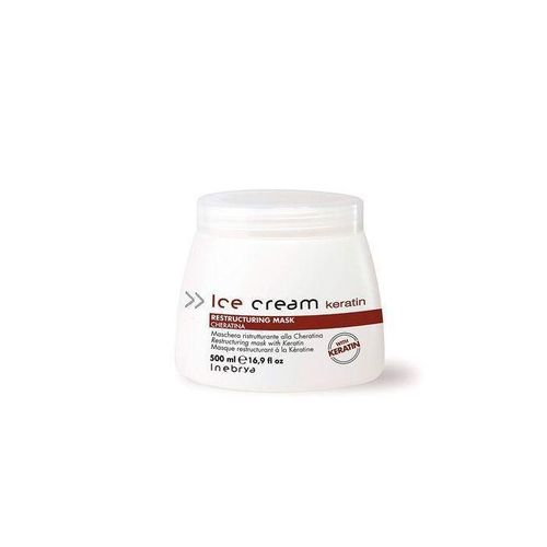 Masque ice cream à la Kératine sans sels sans sulfates 0,5L