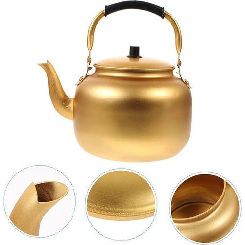 bouilloire à thé et eau 3 litres en aluminium idéale pour camping bureau maison