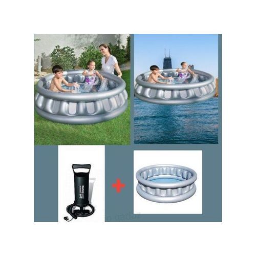 حمام سباحة للأطفال من Bestway 152 سم مع منفاخ مجاني