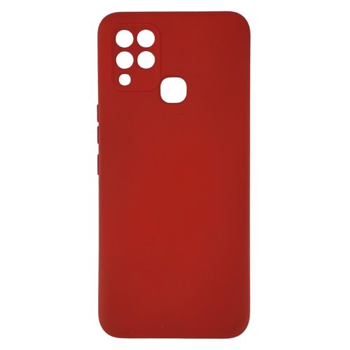Pochette silicone pour infinix Hot 10 Play Rouge