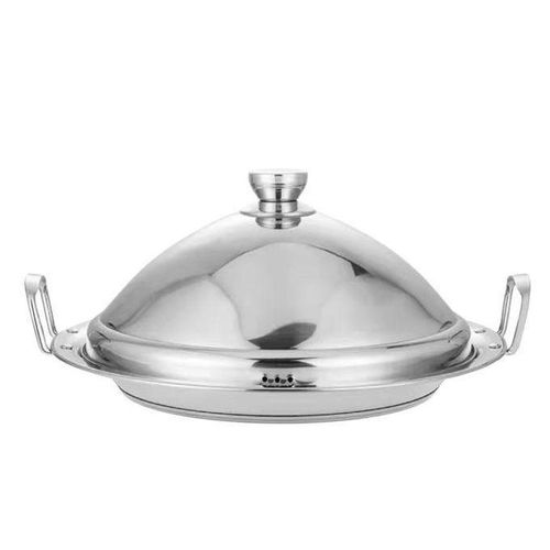 Tajine de service en acier inoxydable
