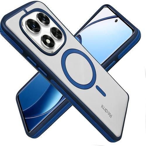 Case Coque Souple Liquid Magnétique Mate MagSafe pour Xiaomi Redmi note 14 pro 5G