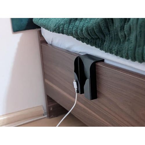 Support Téléphone pour Lit/Bureau – Fixation Sans Perçage – Chargement Pratique