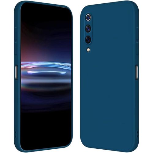Pochette Silicone pour Xiaomi MI 9 SE Bleu