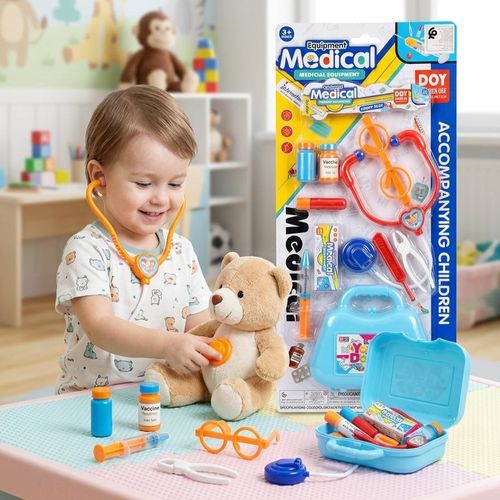 Kit Docteur Enfant avec Accessoires – Jeu d’Imitation
