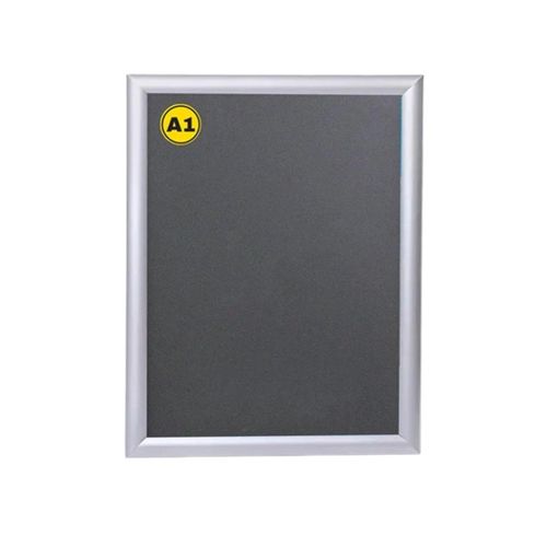 Cadre Affiche Clic-Clac Aluminium A4 – Cadre Publicitaire Mural – Ouverture Rapide – Idéal Magasin, Bureau & Information
