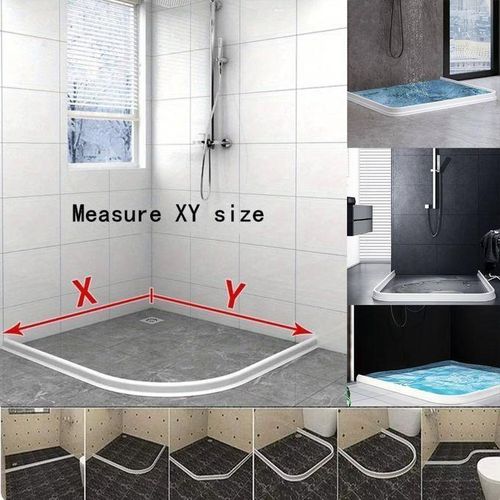Bande Imperméable Bloqueur de Fuite d’Eau en Silicone Barrière Étanche pour Douche, Salle de Bain, Lavabo et Cuisine