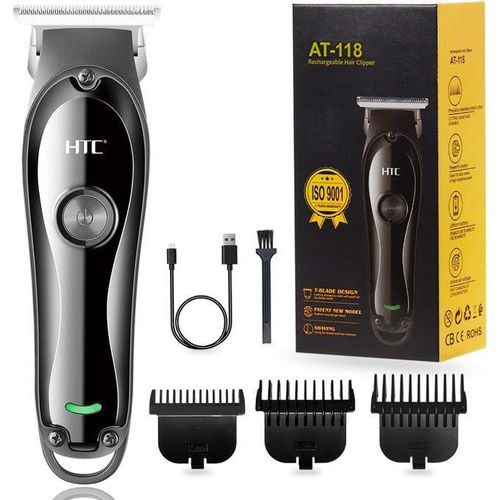 Tondeuse Electriques Barbe, tondeuse à cheveux AT-118 Rechargeable