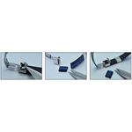 product_image_name-Generic-Bracelet En Acier Inoxydable Et Silicone (Reglable)-3