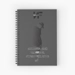 Remember This Line Spiral Notebook Bloc note