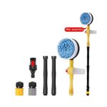 product_image_name-Generic-Brosse de Lavage Rotative Haute Pression avec Réservoir de Savon Intégré – Kit de Nettoyage Télescopique pour Véhicules et Maison-6