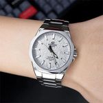 product_image_name-Casio-إديفيس سليم لاين للرجال - زجاج ياقوتي مقاوم للخدوش - تاريخ - مقاوم للماء حتى 100 متر - EFR-S105DE-8AV-6