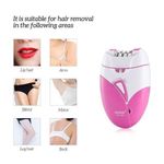 product_image_name-Kemei-آلة إزالة الشعر الكهربائية القابلة لإعادة الشحن مع منفذ USB للنساء لإزالة الشعر وحلاقة الجسم والقدم-3