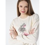 product_image_name-Colins-Sweatshirt Femme - Beige-1