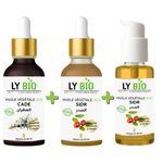 LY BIO PACK HUILE CADE 50ML - PIPETTE + HUILE SIDR 50ML - PIPETTE + HUILE SIDR 50ML - POMPE