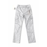 product_image_name-Premium-Jean Femme Argenté Métallisé Cargo Coupe Large -5kg Effet Affinant-2