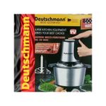 Deutschmann Deutschmann Hachoir électrique bol inox 800W professionnel et a la maison 3 litre
