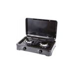 Cuisinière à Gaz Portable 2 Feux avec Couvercle