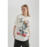 product_image_name-Defacto-تيشيرت نص كم جيرسي واسع من توم وجيري للجنسين-4